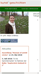 Mobile Screenshot of kunst-geschichten.net